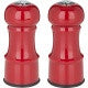 Salt and Pepper Shakers - Red - 4.5&quot;