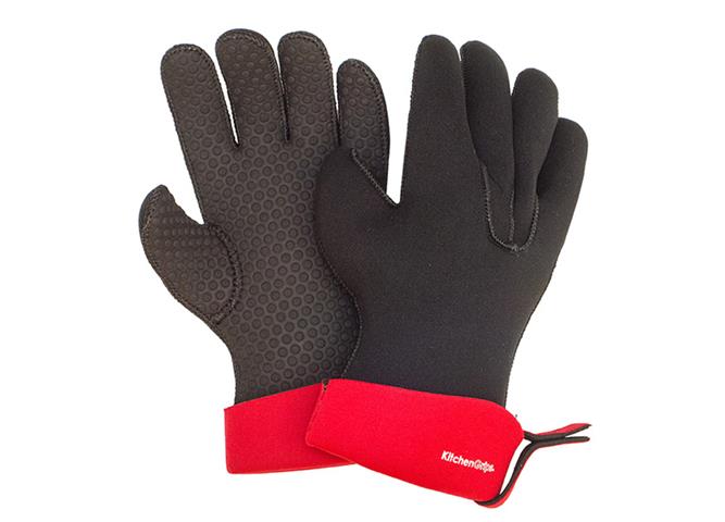 Chef&#39;s Glove 5 Finger - Red - Large