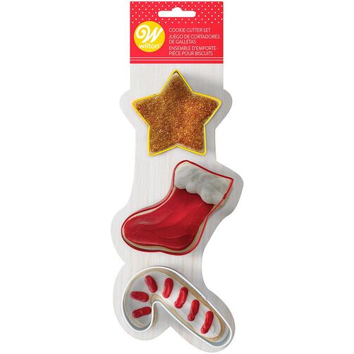 Holiday cookie cutter set best sale