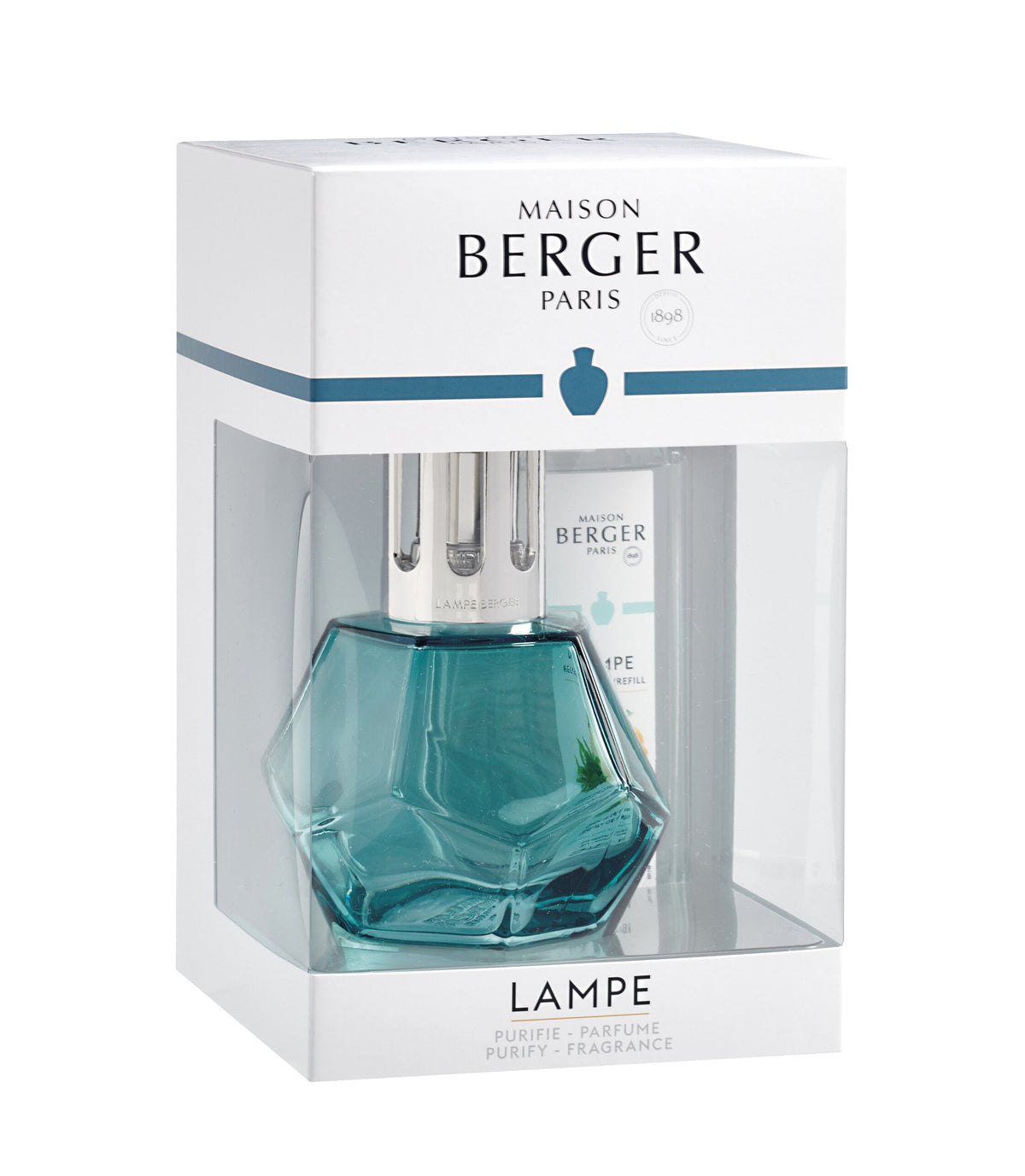Maison Berger Geometry Blue Lampe Gift Set