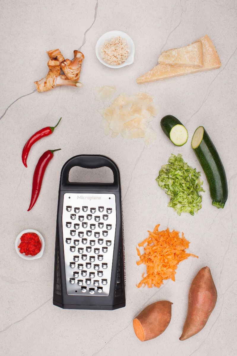 Microplane Elite Five Blade Four Sided Box Grater