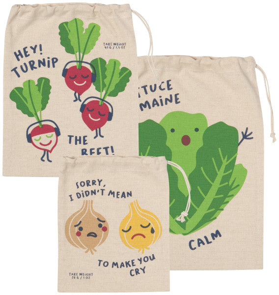 Produce Bag Set-Funny Food