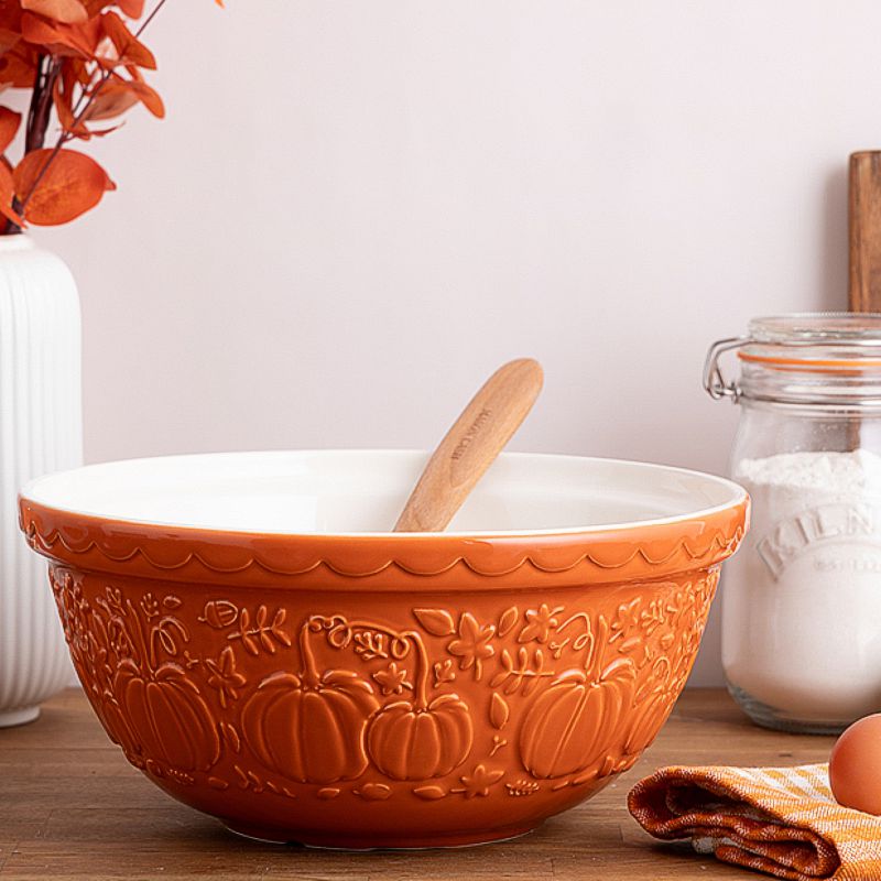 Mason Cash Pumpkin Mixing Bowl-4L