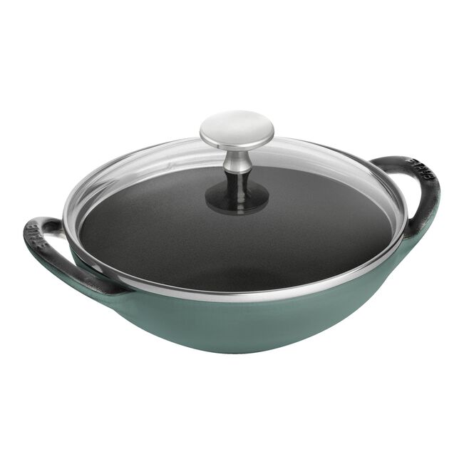 STAUB Cast Iron Mini Wok - 6.5" / 16 cm
