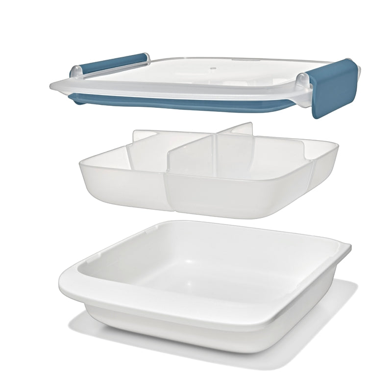 OXO Prep &amp; Go Slim Divided Container