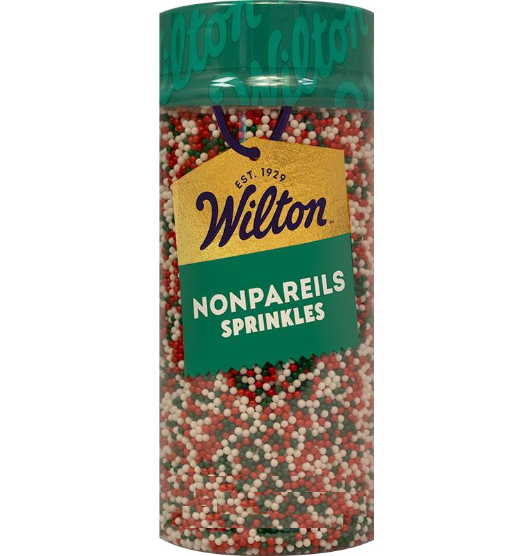 Christmas Holiday Non-Pareils Sprinkles