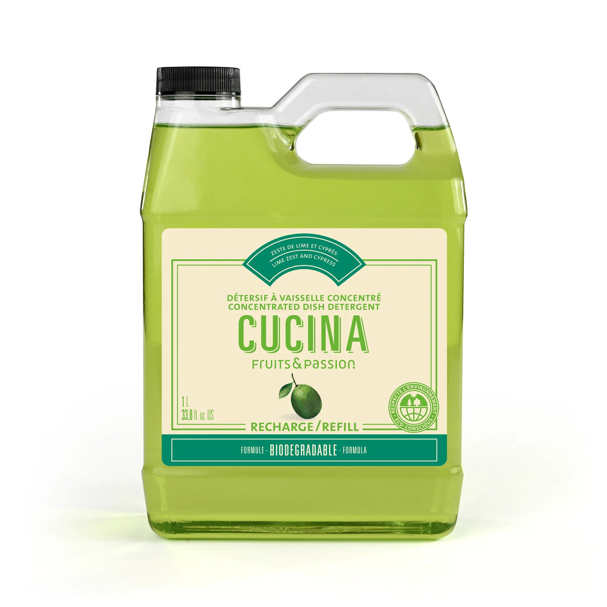 Cucina Lime Zest and Cypress Dish Detergent