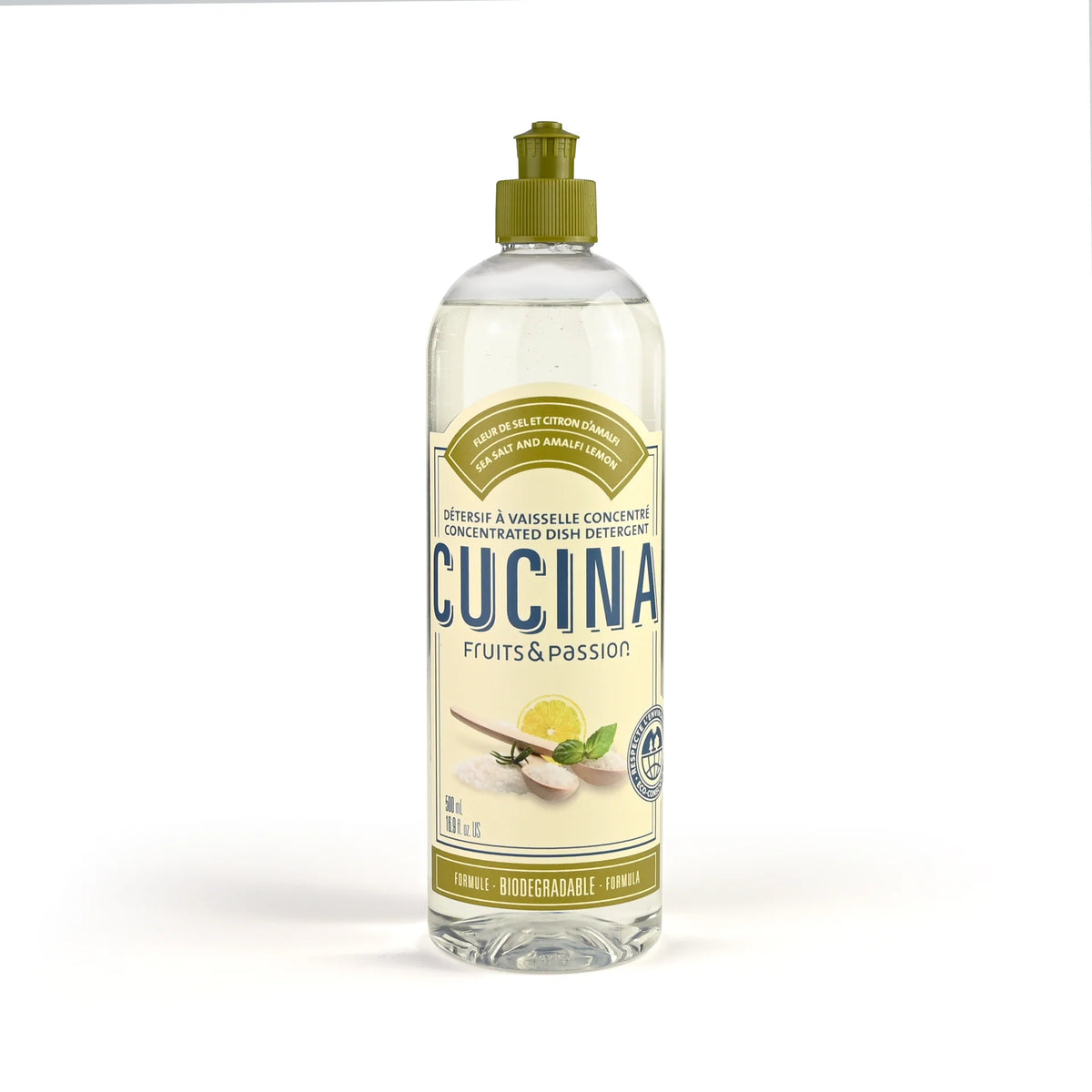 Cucina Sea Salt and Amalfi Lemon  Dish Detergent - 500 ml