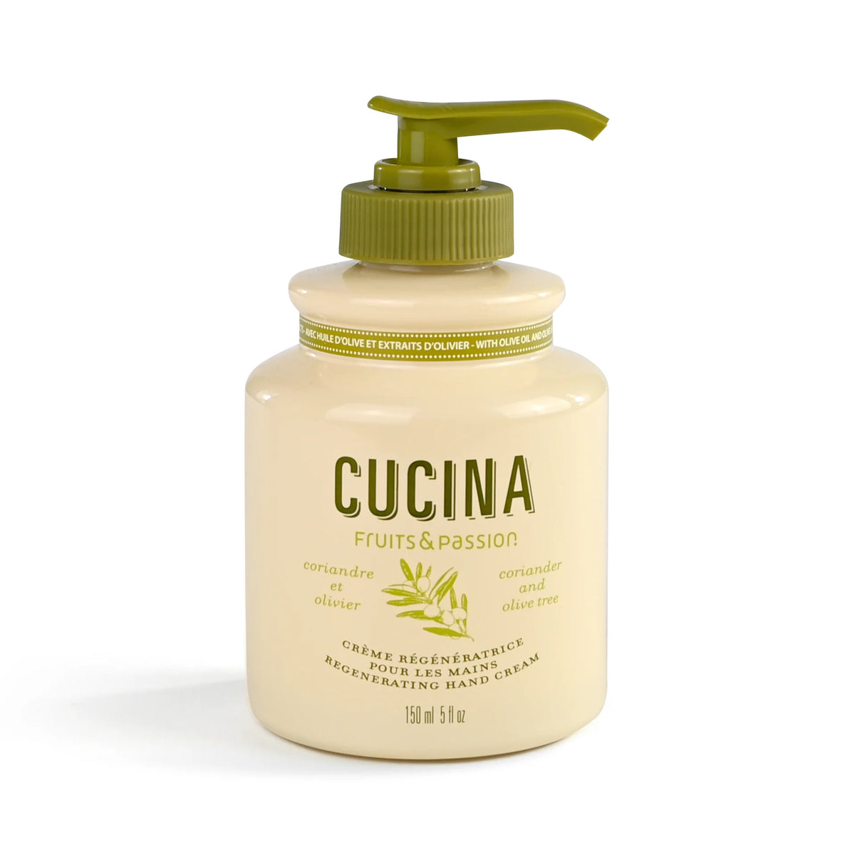 Cucina Coriander and Olive Tree Hand Cream - 150 ml