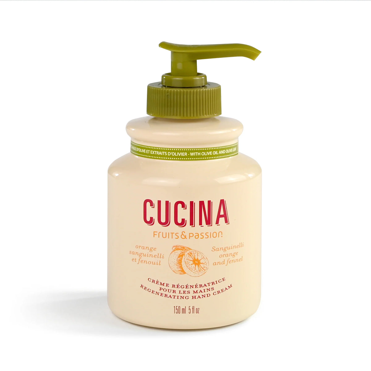 Cucina Sanguinelli Orange and Fennel Hand Cream - 150 ml