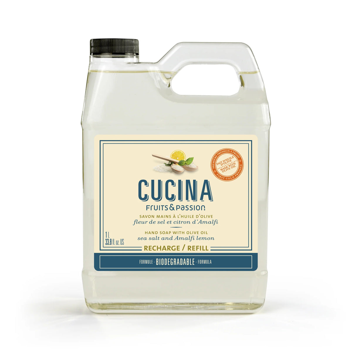 Cucina Sea Salt and Amalfi Lemon Hand Soap