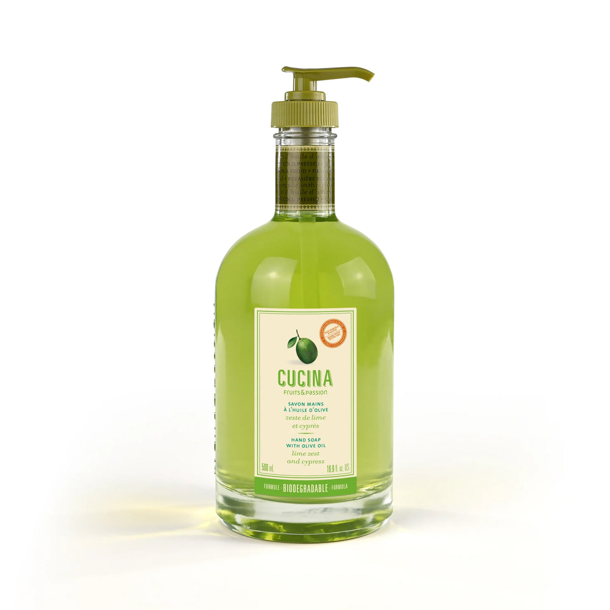 Cucina Lime Zest and Cypress Hand Soap - 500 ml