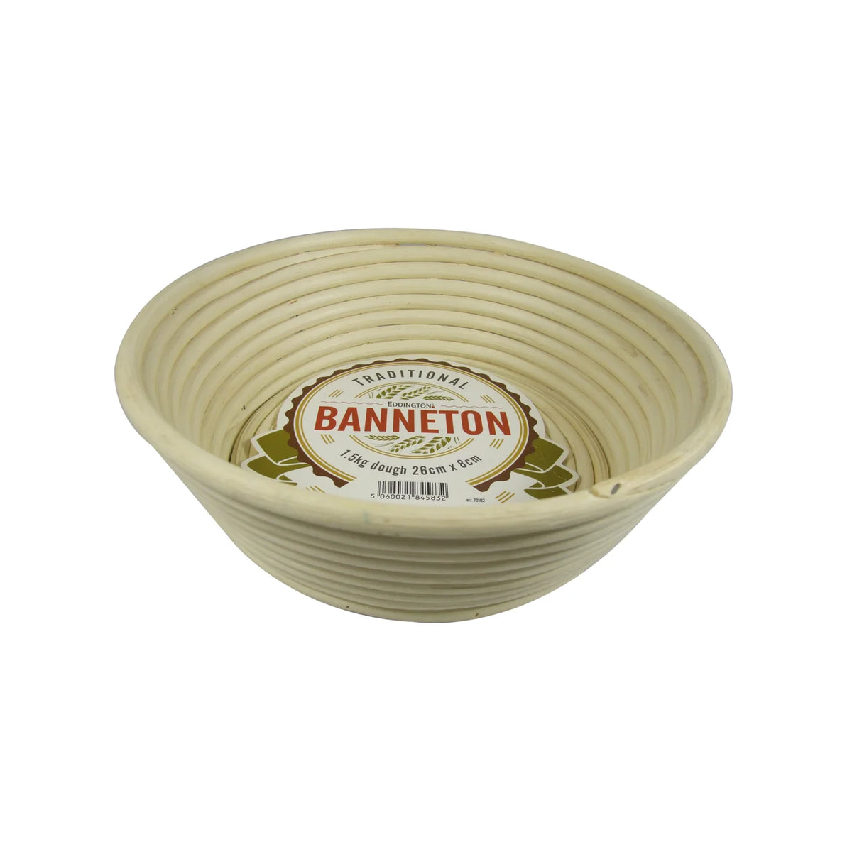 Banneton Angled Round - 1.5 kg