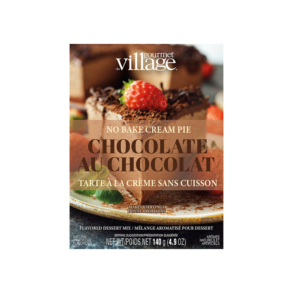 Gourmet Village No Bake Chocolate Cream Pie