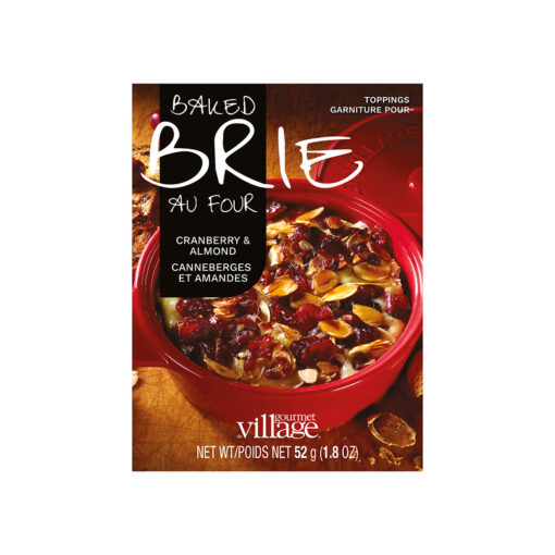 Gourmet Village Brie Topping - Cranberry and Almond