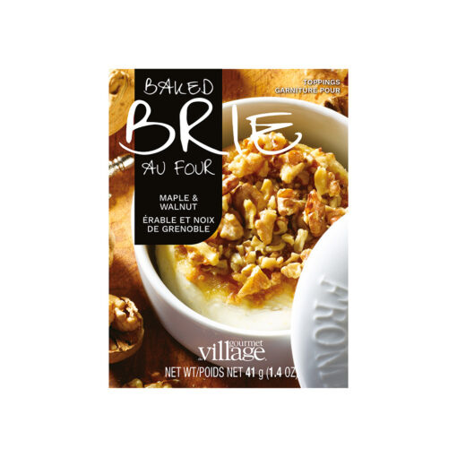 Gourmet Village Brie Topping - Maple Walnut