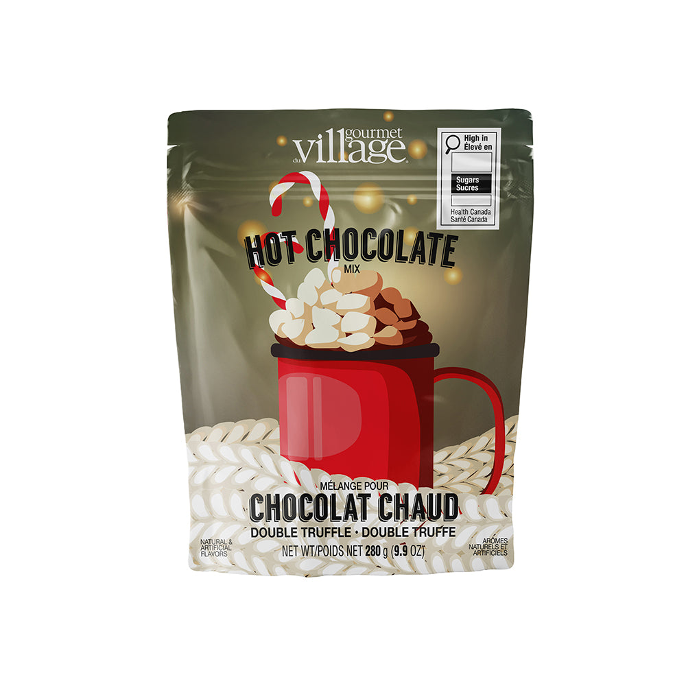 Gourmet Village Hot Chocolate - Red Cocoa Mug Pouch