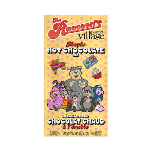 Gourmet Village Hot Chocolate - Raccoons &quot;The Gang&quot;