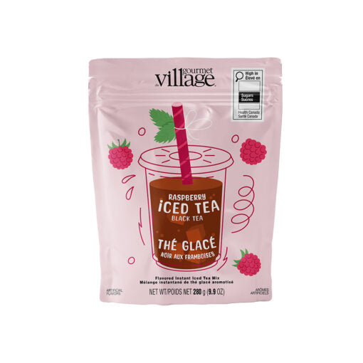 Gourmet Village Iced Tea-Raspberry Black