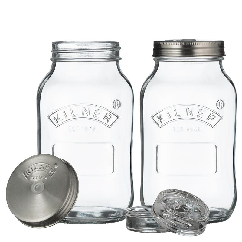 Kilner Fermentation Jars-1L-Set of 2