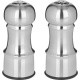 Salt and Pepper Shakers - Stainless Steel - 4.5&quot;