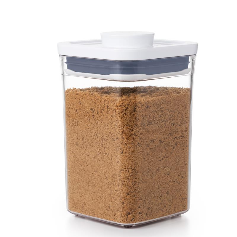 POP 2.0 Small Square Short Container, 1L