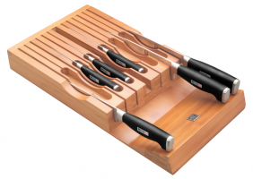 ZWILLING In-Drawer Bamboo Knife Storage - 13 Slots