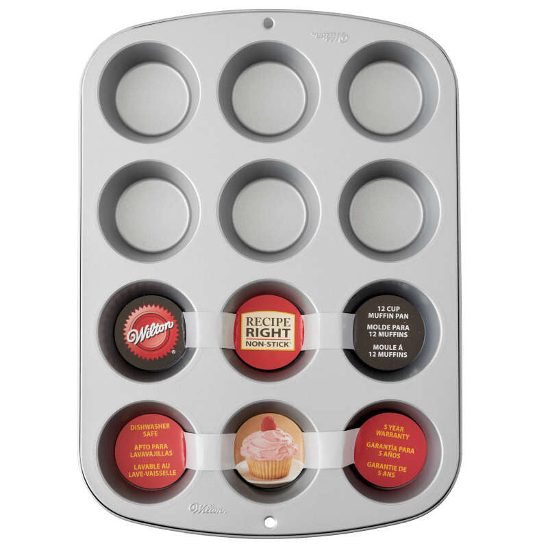 Wilton Ever - Glide Non - Stick Mini Muffin Pan 24 - Cup