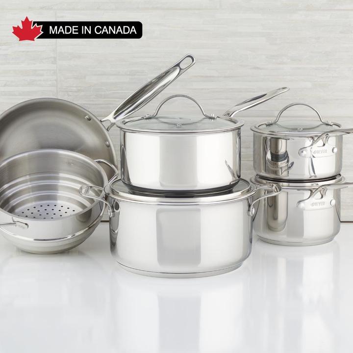 Meyer Pro-Clad Cookware Set - 10 pc - Gifts and Gadgets, CANADA