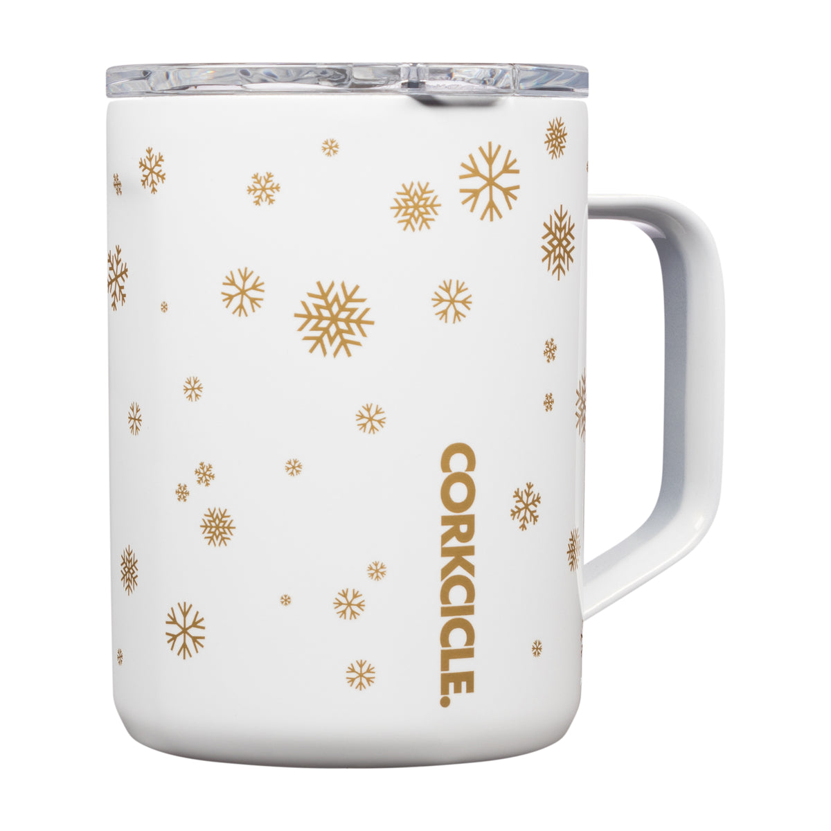 CORKCICLE - Mug Snowfall White 16 oz