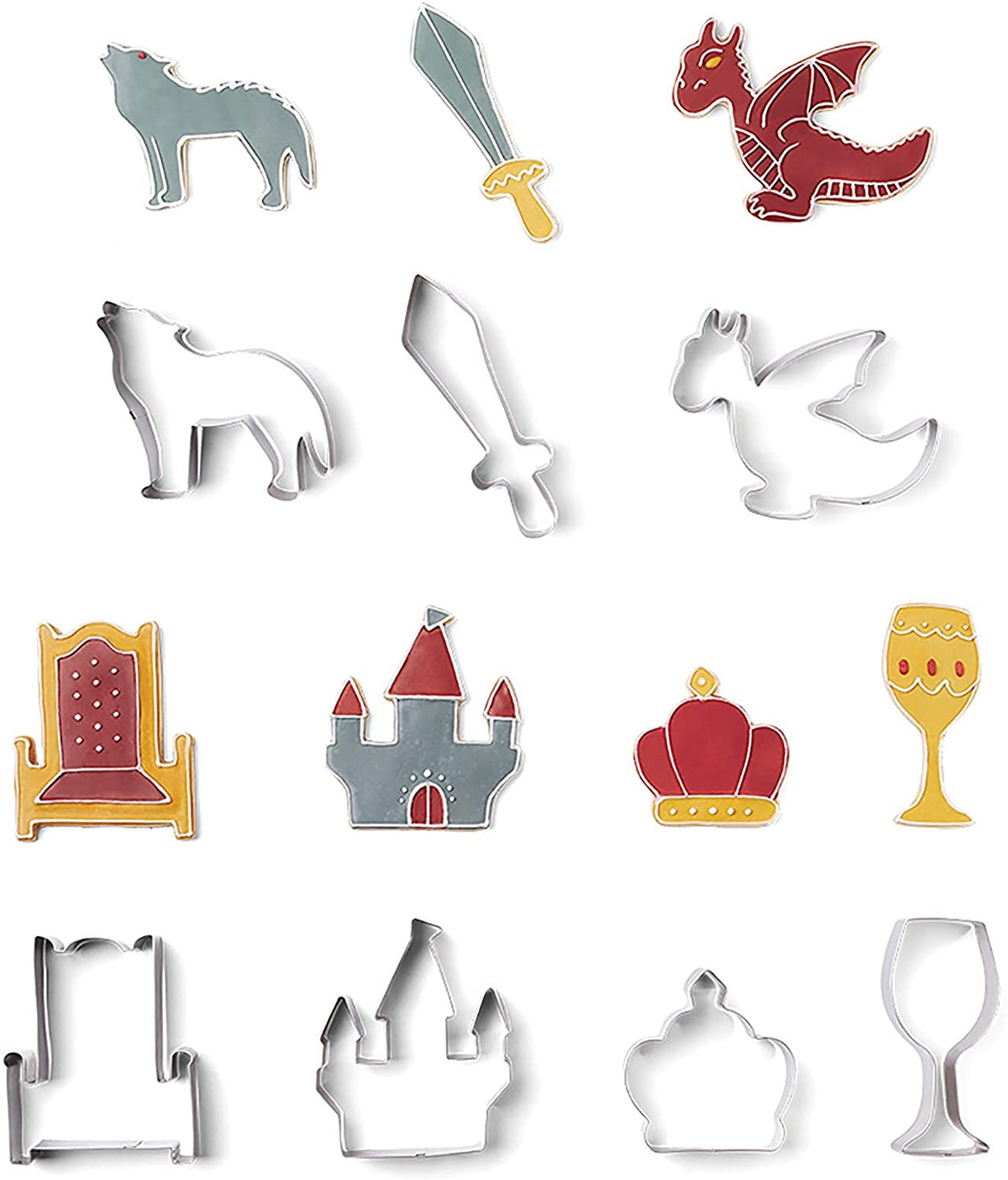 Cookie Cutter Set-Race for the Iron Chair