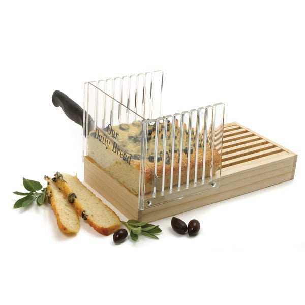 Bread Slicer with Crumb Catcher