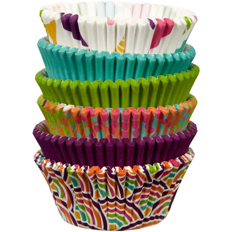 Cupcake Liners-Asst Colours and Patterns