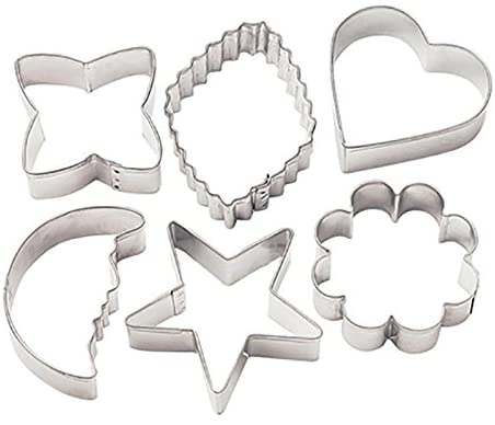 Cookie Cutter Set-set of 6 basic shapes