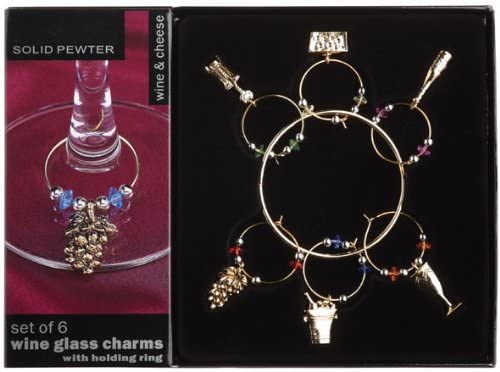 Wine Charms - Wine and Cheese