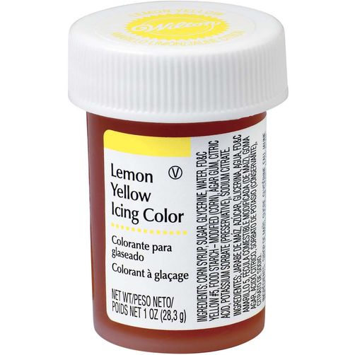 Gel Food Coloring-Lemon Yellow