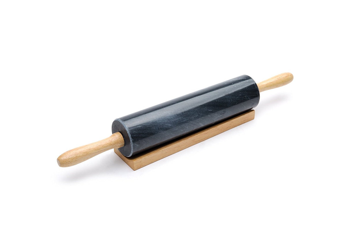 Rolling Pin- Black Marble