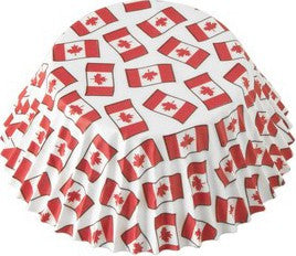 Cupcake Liners-Canadian Flag