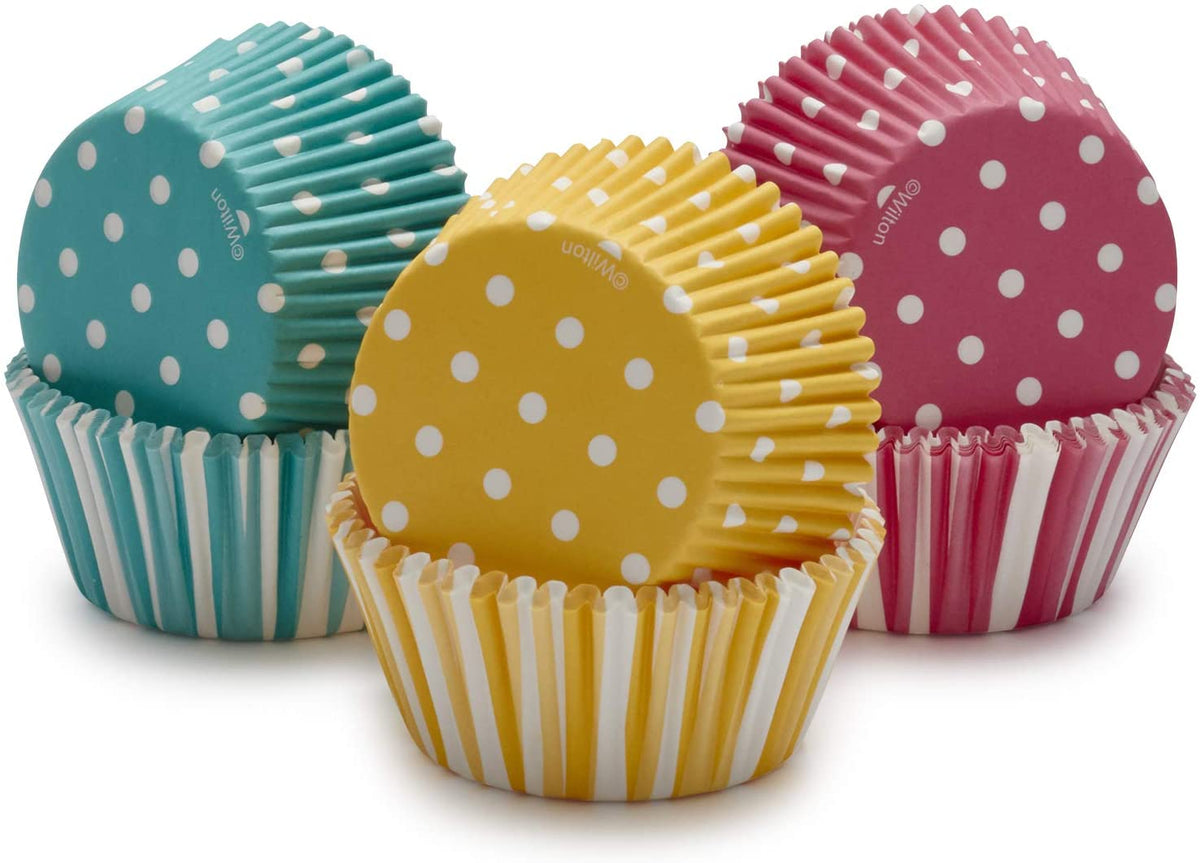 Cupcake Liners-Dots and Stipes