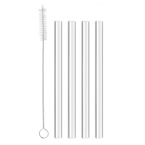 Cocktail Straws - Glass 4.5&quot;