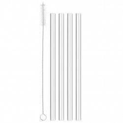 Cocktail Straws - Glass 6&quot;