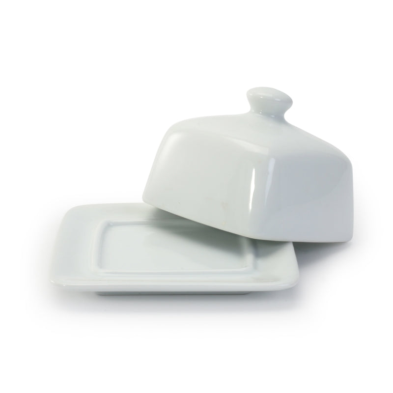 Butter Dish - White