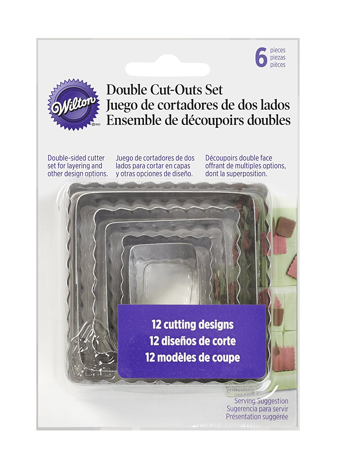 Double Cut-Outs Set-Square