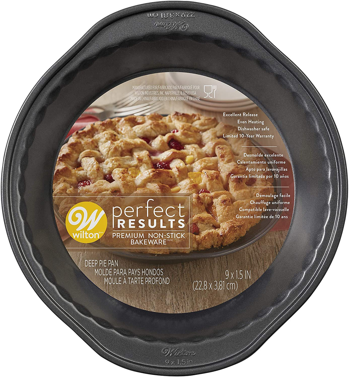 Perfect Results Deep Pie Pan
