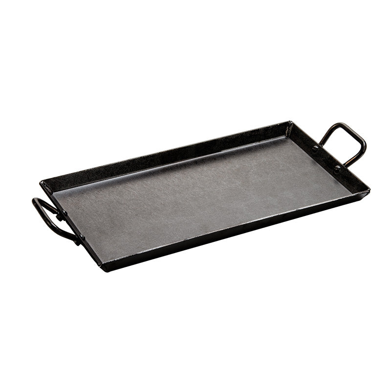 Lodge 18 x 10&quot; Seasoned Carboned Steel Griddle