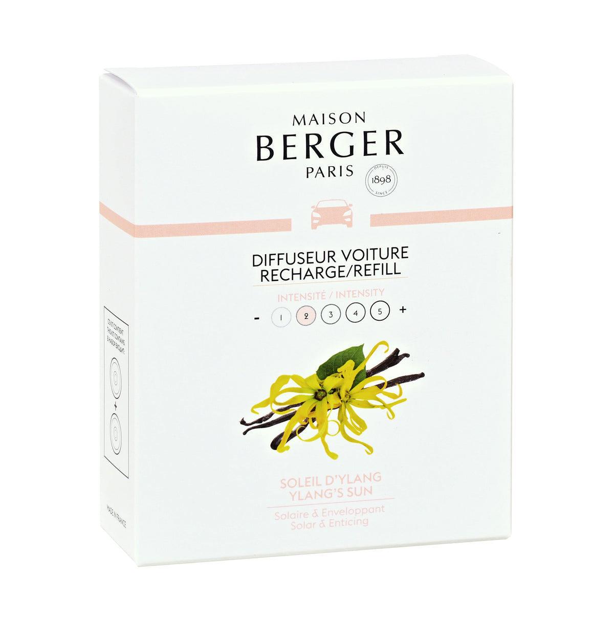 Maison Berger Car Diffuser Refill - Ylang&#39;s Sun