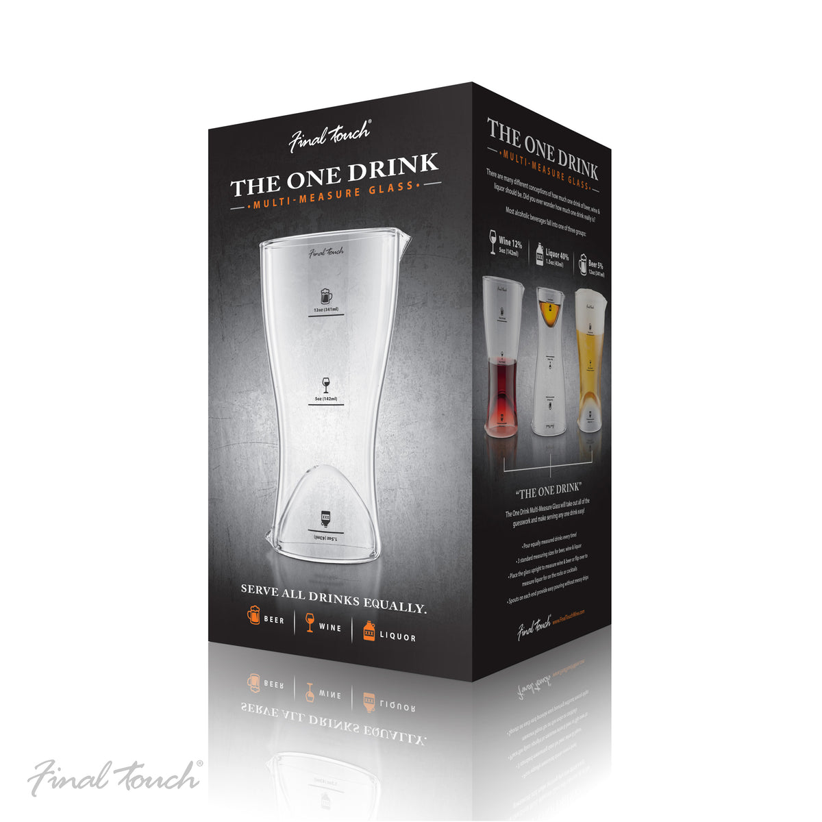 The One Drink Multi-Measure Glass