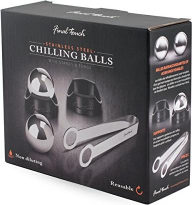 Chilling Balls with Stands and Tongs