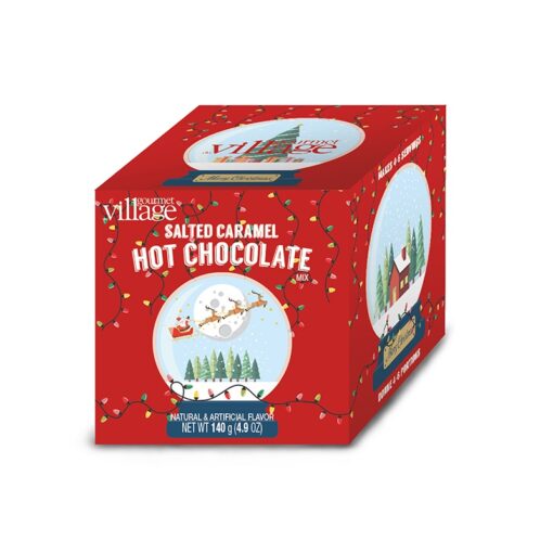 Gourmet Village Hot Chocolate - Snowglobe Cube
