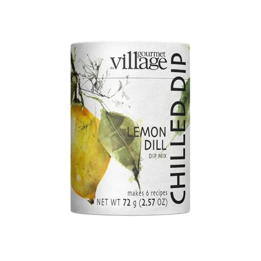 Gourmet Village Chilled Lemon Dill Dip Canister